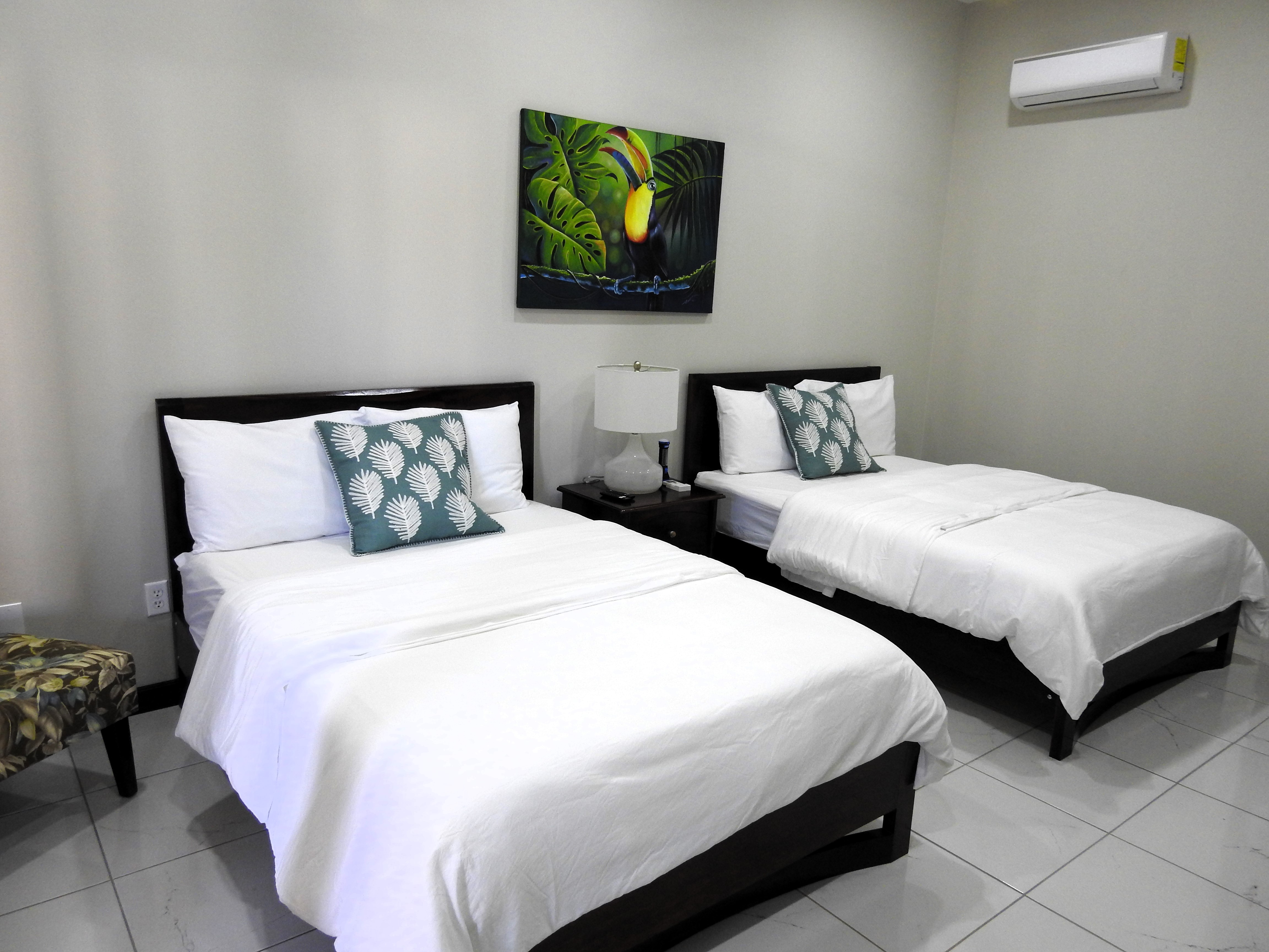 Standard double room interior