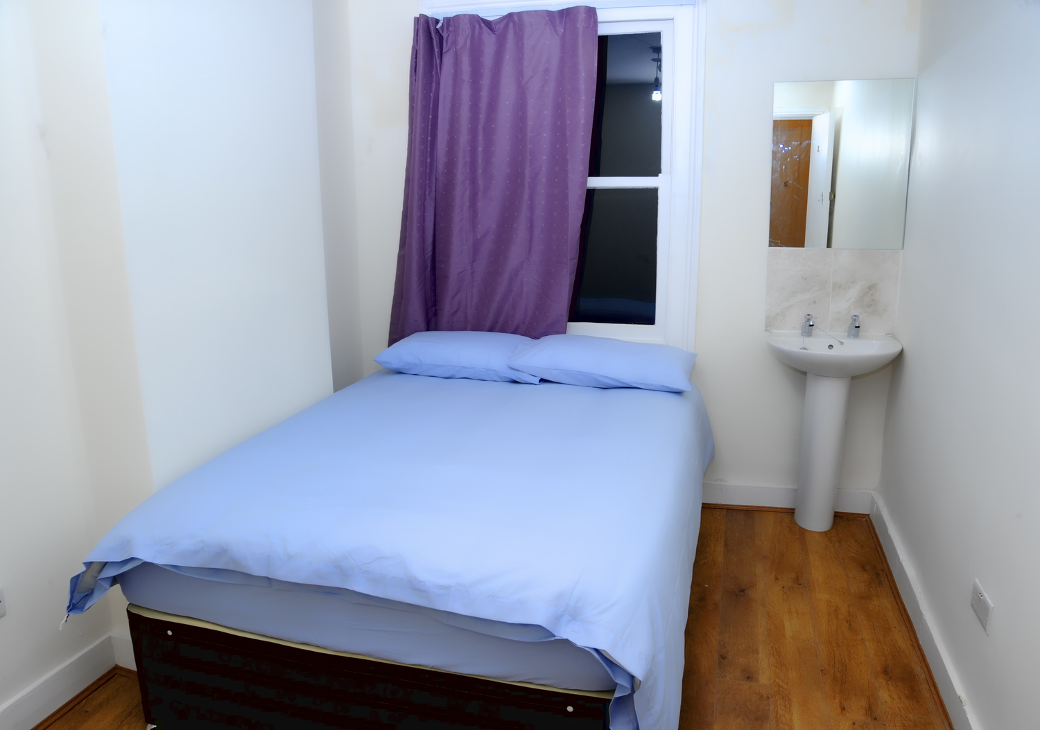 Private double with shared bathroom